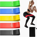 Resistance Bands Set - 5 Loop Bands for Legs, Glutes & Home Workouts
